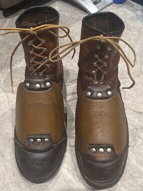 Red Wing Mens  13249 Steel Toe Boot Size 11.5EE Metatarsal Guard